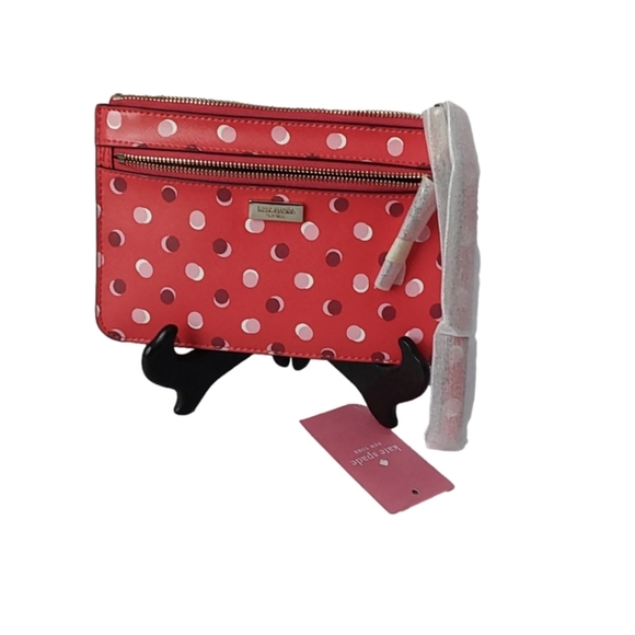 KATE SPADE MULTICOLORED FÌESTA NWT  MINI CLUTCH - Picture 2 of 4